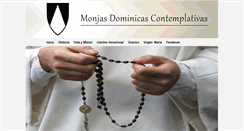 Desktop Screenshot of monjasdominicas.com